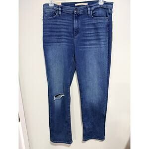 NWT Hudson Nico mid-rise straight Jeans Size 33